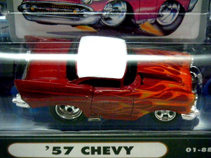 Muscle Machines 1957 Chevrolet Bel Air Flamed Hot Rod
