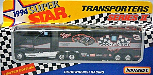 Matchbox NASCAR Super Stars - Dale Earnhardt Goodwrench Racing Team Transporter