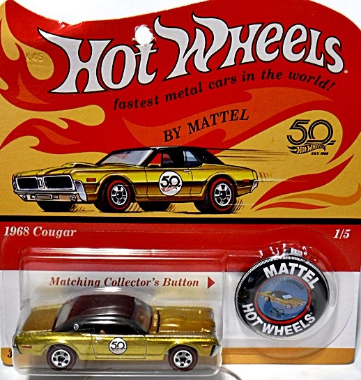 Hot Wheels 50th Anniversary Series - Custom 1967 Ford Mustang Fastback