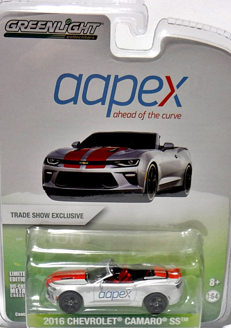 Greenlight Rare Aapex Trade Show Promo - Chevrolet  Camaro SS Convertible    