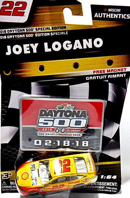 NASCAR Authentics - Joe Gibbs Racing - Joey Logano  Daytona 500 Shell Pennzoil  Ford Fusion