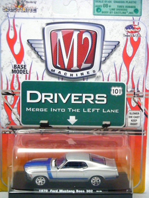 M2 Machnies Drivers - 1970 Ford Mustang Boss 302 