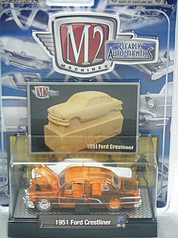 M2 Machines Clearly Auto-Thentics 1951 Ford Crestliner