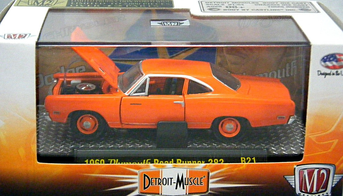 M2 Machines Detroit-Muscle 1969 Plymouth Road Runner