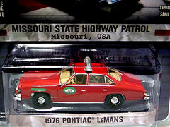 Greenlight Hot Pursuit - Missouri State Highway Patrol - 1976 Pontiac Lemans