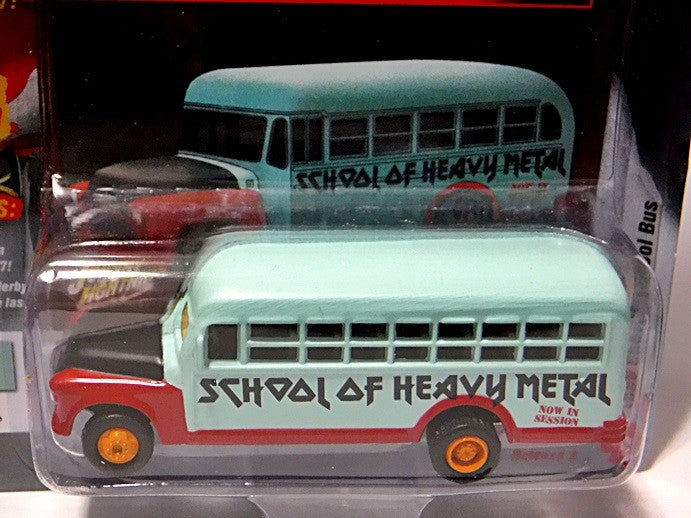 Johnny Lightning Street Freaks - Demolition Derby - 1957 Chevrolet School Bus