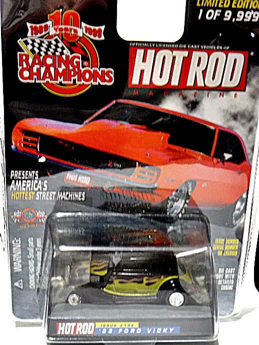 Racing Champions Hot Rod Magazine - 1933 Ford Vicky