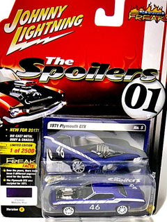 Johnny Lightning Spoilers  1971 Plymouth GTX