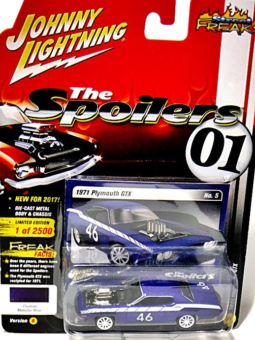 Johnny Lightning Spoilers  1971 Plymouth GTX