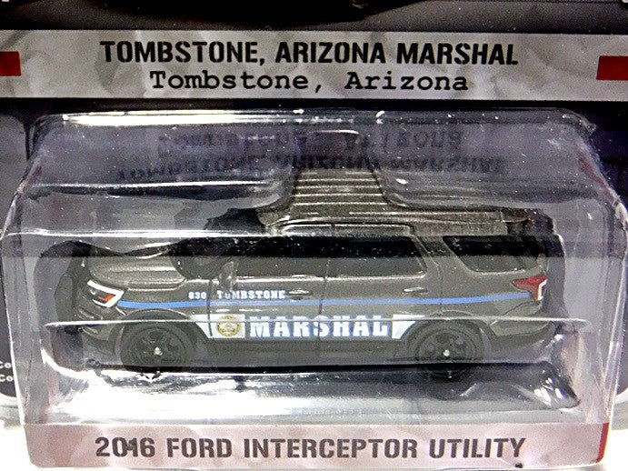 Greenlight - Hot Pursuit - Tombstone Arizona Marshall  Ford Police Interceptor Utility
