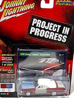 Johnny Lightning Street Freaks - Projects In Progress - 1969 Chevy Impala Convertible