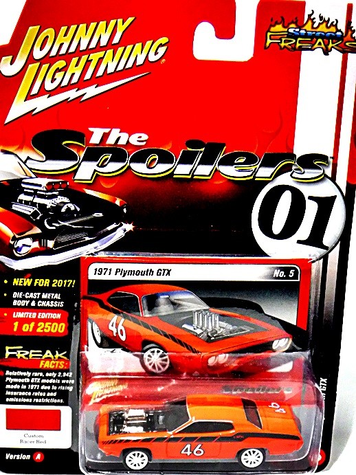 Johnny Lightning Spoilers  1971 Plymouth GTX