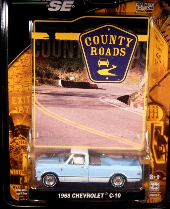 Greenlight County Roads 1968 Chevrolet C-10 Pickup Truck
