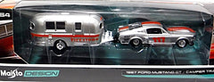 Maisto - Transport -  1967 Ford Mustang GT and Airstream Trailer