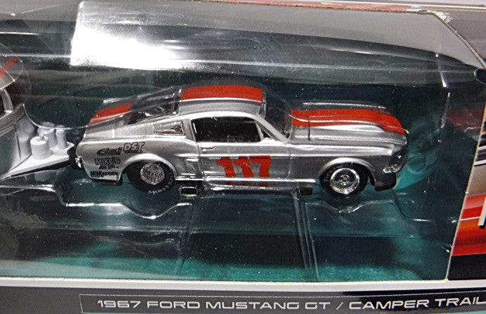 Maisto - Transport -  1967 Ford Mustang GT and Airstream Trailer