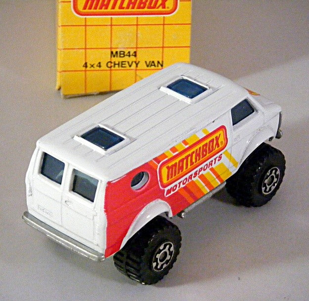 Matchbox 4x4 Chevy Van - Matchbox Motorsports