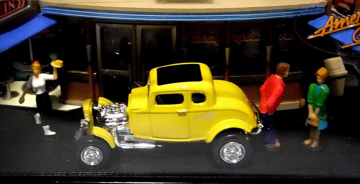 Motor Max American Graffiti 32 Ford Coupe Diorama