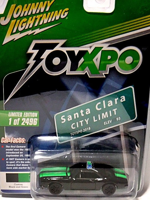Johnny Lightning Promo - 1967 Chevy Camaro ToyXPo Promo Model