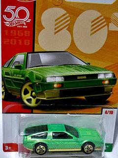 Hot Wheels 50th Anniversary Throwbacks -  Delorean DMC-12
