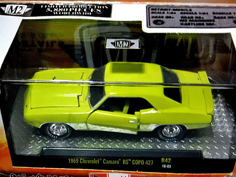 M2 Machines Detroit Muscle 1969 Chevrolet Camaro RS COPO 427