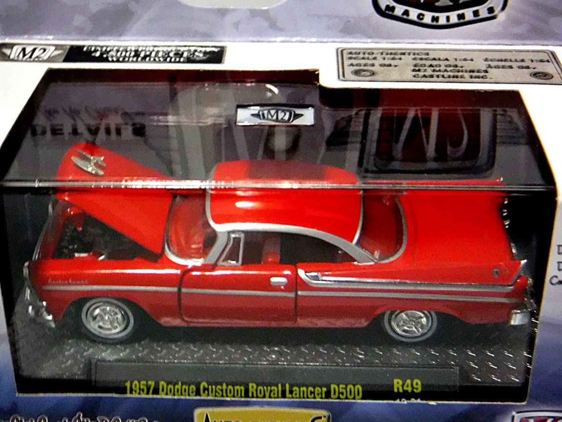 M2 Machines Auto-Thentics 1957 Dodge Custom Royal Lancer D500