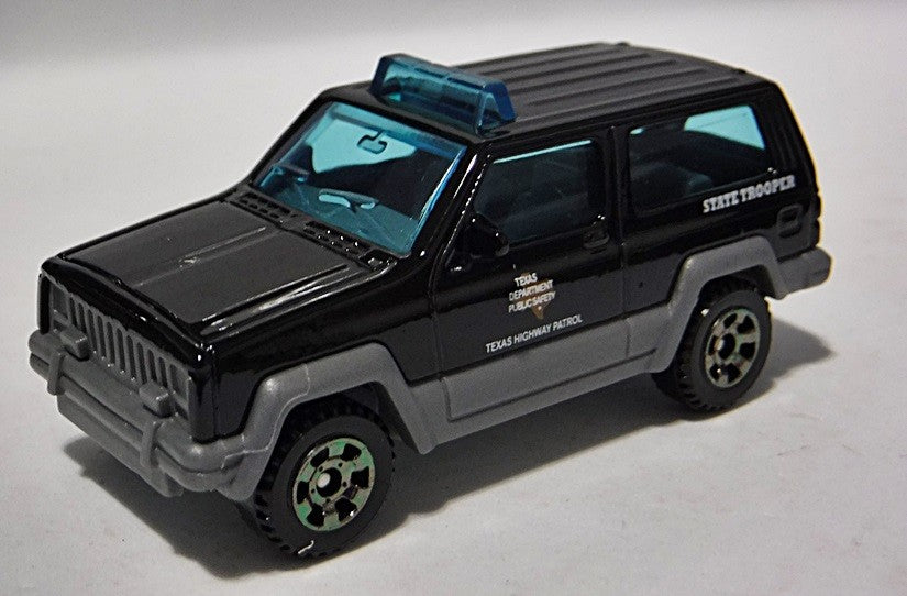 Matchbox Texas Highway Patrol State Trooper Jeep Cherokee