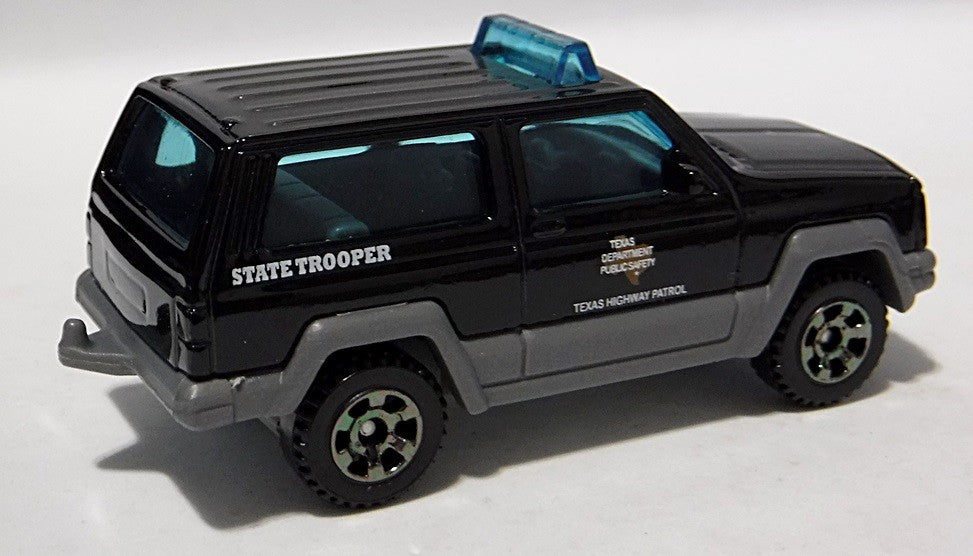 Matchbox Texas Highway Patrol State Trooper Jeep Cherokee