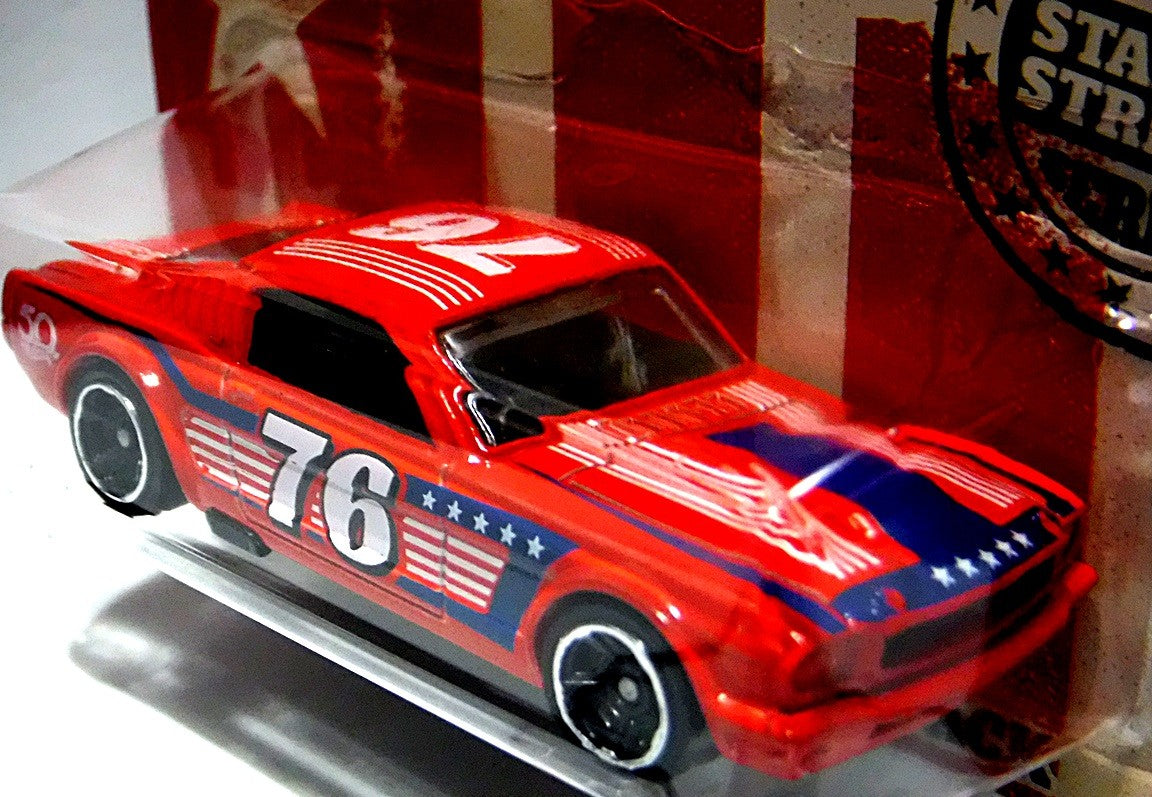 Hot Wheels Stars and Stripes - 1965 Ford Mustang 2+2 Fastback