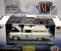 M2 Machines 1957 Chevrolet Fire Department Sedan Delivery