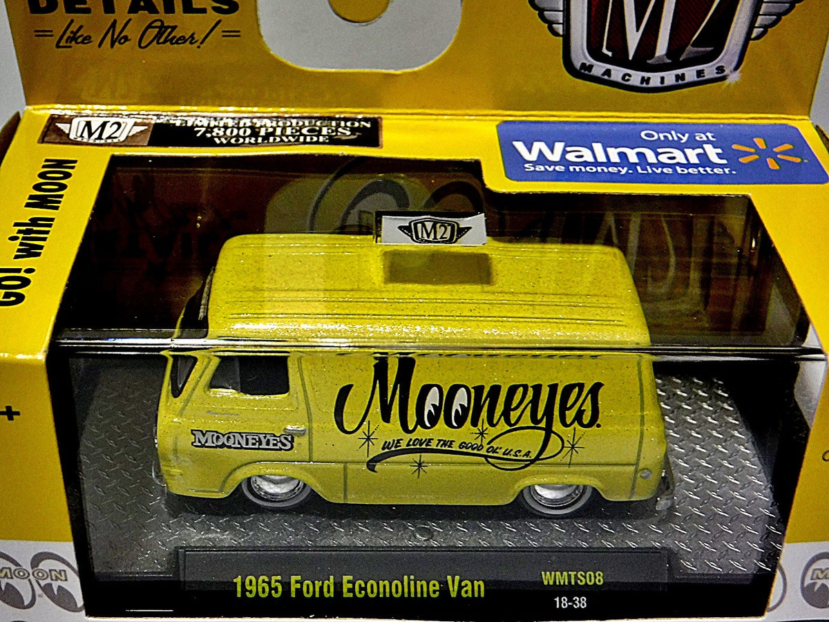 M2 Model Kits -  Moon Equipped 1965 Ford Econoline Shop Van