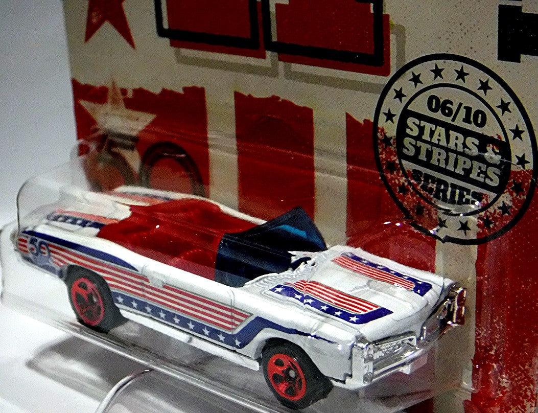 Hot Wheels Stars and Stripes - 1967 Pontiac GTO Convertible