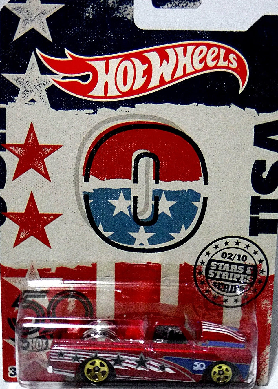 Hot Wheels Stars and Stripes - Chevrolet C10 Pickup Truck
