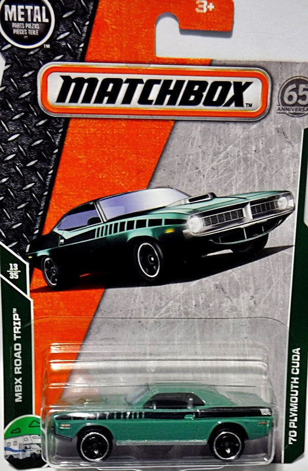 Matchbox  - 1970 Plymouth Cuda