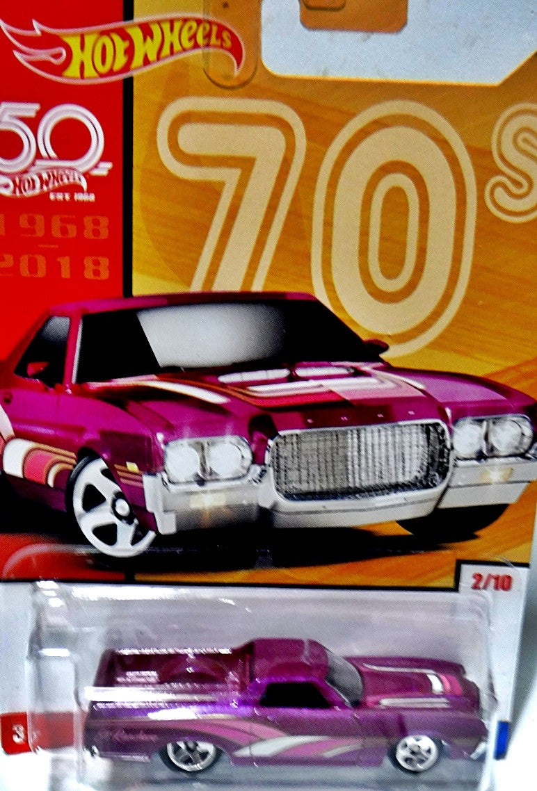 Hot Wheels 50th Anniversary Throwbacks -  Ford Ranchero Pickup Truck