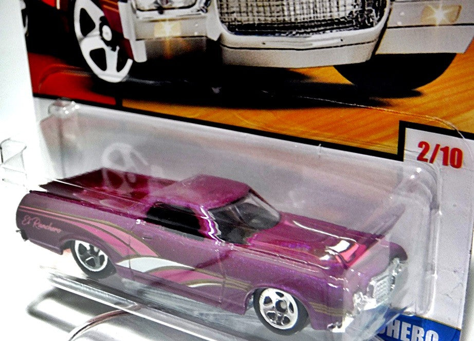 Hot Wheels 50th Anniversary Throwbacks -  Ford Ranchero Pickup Truck