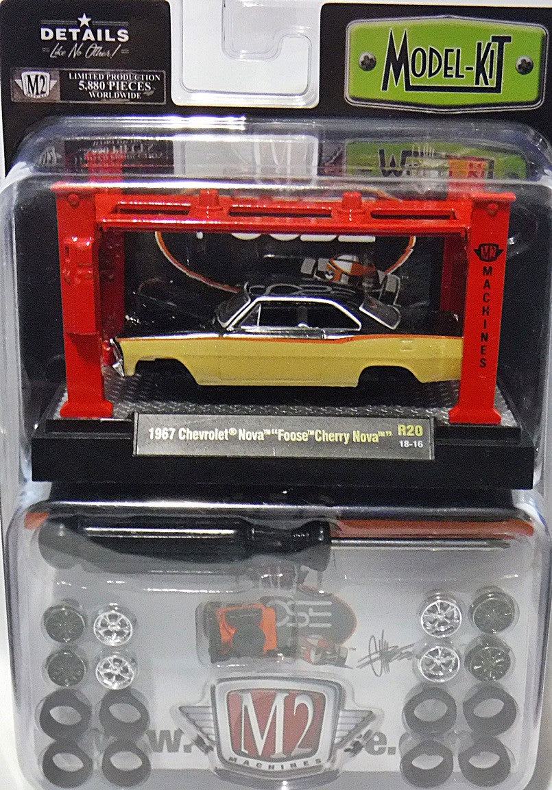 M2 Model Kits - 1967 Chevrolet Foose Cherry Nova