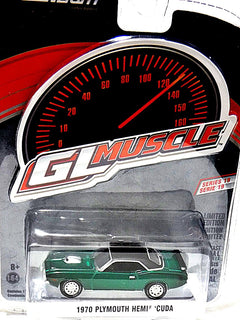 Greenlight - Green Machine - GL Muscle - 1970 Plymouth Hemi Cuda