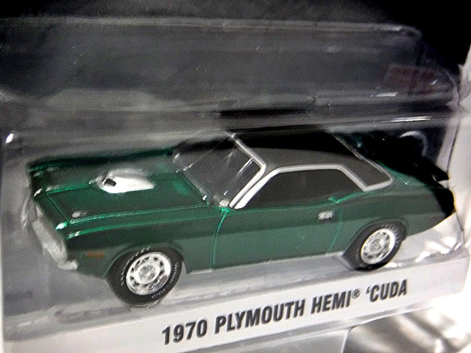 Greenlight - Green Machine - GL Muscle - 1970 Plymouth Hemi Cuda