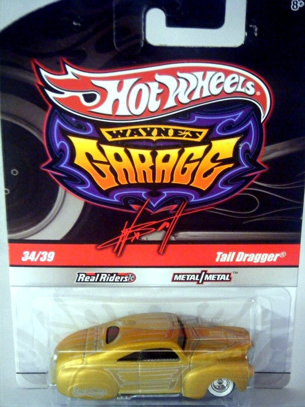 Hot Wheels Waynes Garage Tail Dragger Custom Lead Sled