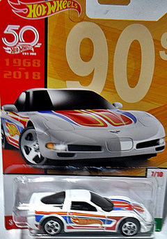 Hot Wheels 50th Anniversary Throwbacks -  Chevrolet Corvette C5 Coupe