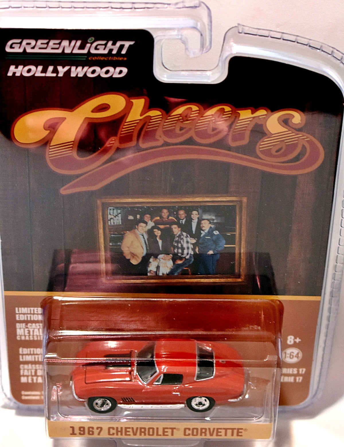 Greenlight Hollywood - Cheers - Sam's 1967 Chevrolet Corvette Coupe