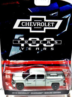 Greenlight Anniversary100th Green Machine Chase Truck Chevy Trucks Ann 2018 Chevrolet Silverado Redline Edition