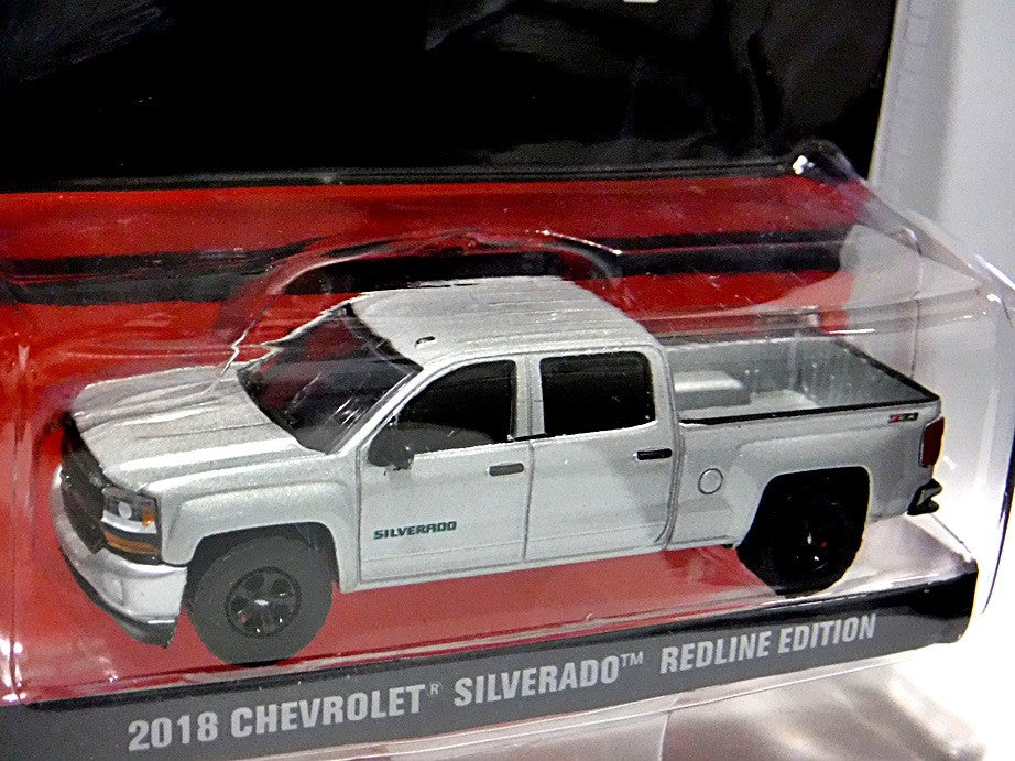 Greenlight Anniversary100th Green Machine Chase Truck Chevy Trucks Ann 2018 Chevrolet Silverado Redline Edition