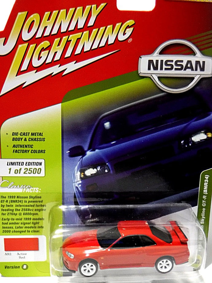 Johnny Lightning - Classic Gold - Nissan Skyline GT-R
