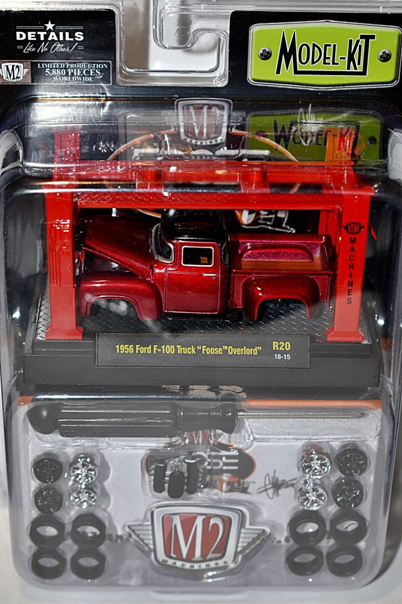 M2 Machines Model Kits -  Foose Design - 1956 Ford F-100 "Foose Overlord"