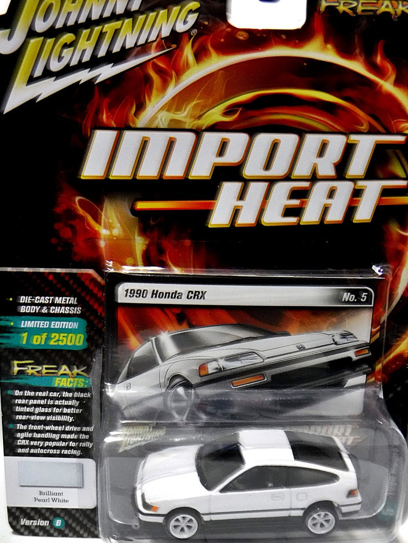 Johnny Lightning Street Freaks Import Heat - 1990 Honda CRX