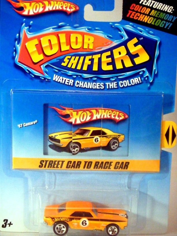 Hot Wheels Color Shifters - Street/Strip 67 Chevy Camaro