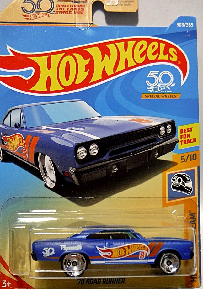 Hot Wheels 50th Anniversary Race Team - 1970 Plymouth Road Runner