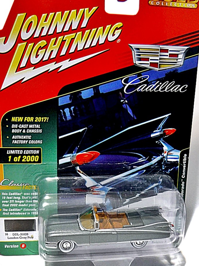 Johnny Lightning Classic Gold - 1959 Cadillac Eldorado Convertible