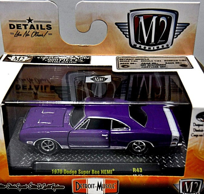 M2 Machines - Detroit Muscle - 1970 Dodge Super Bee Hemi